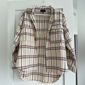 NWOT oversized VICI shacket